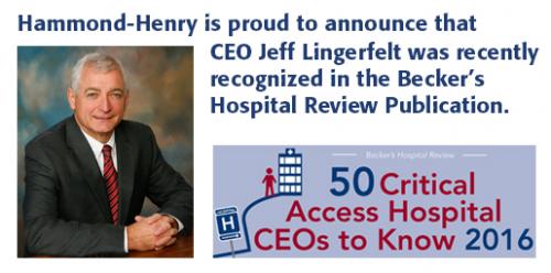 CEO Jeff Lingerfelt recognized