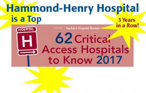 62 critical access hospitals to know