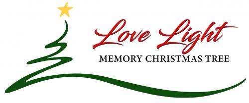 love light christmas tree logo