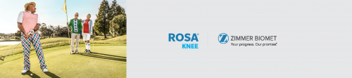 Rosa knee by Zimmer
